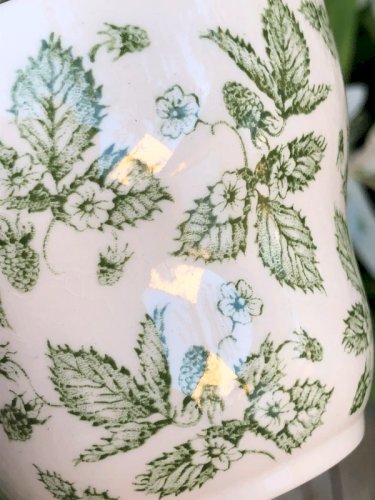 Tasse en faïence England motif