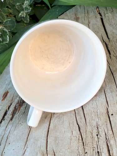 Tasse en faïence England motif