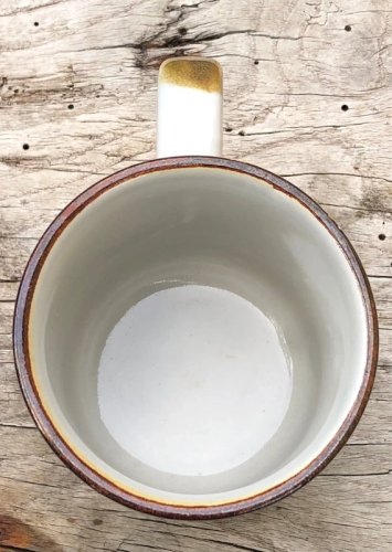Tasse en grès vintage Alcéa Rosea