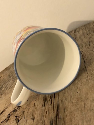 Tasse en porcelaine Crown Trent motif floral