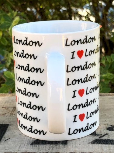 Tasse en porcelaine I Love London