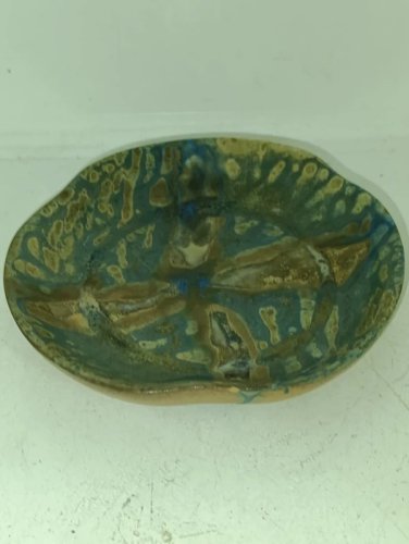 tasse et coupelle gres signé Gilbert metenier en bon etat