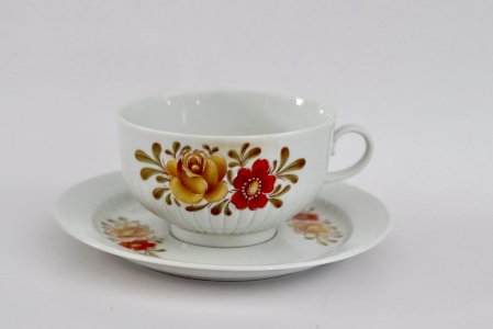 Tasse et sa sous-tasse Winterling Bavaria