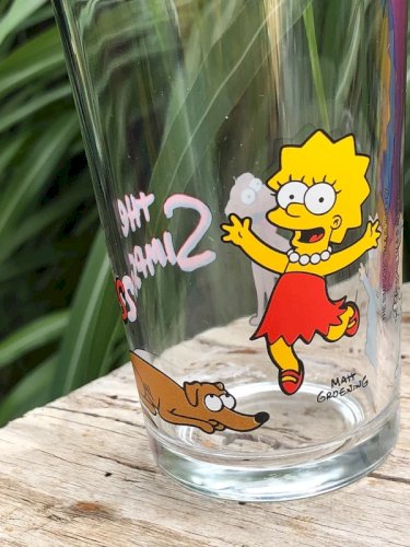 Tasse et verres The Simpsons en excellent état