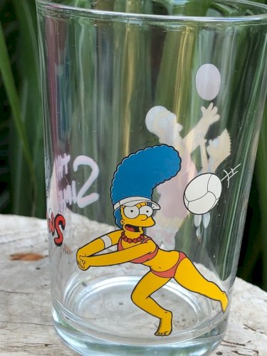 Tasse et verres The Simpsons en excellent état
