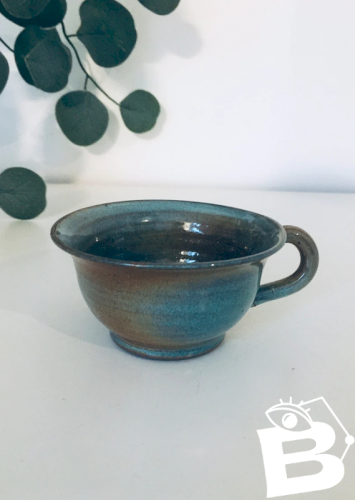 Tasse grès signée