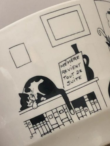 Tasse humoristique Jacques Faizant St Amand