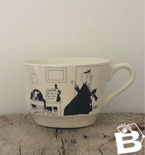 Tasse humoristique Jacques Faizant St Amand
