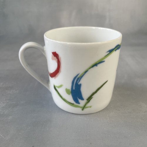 Tasse litron porcelaine limoges Ancienne manufacture royale D. Porthault