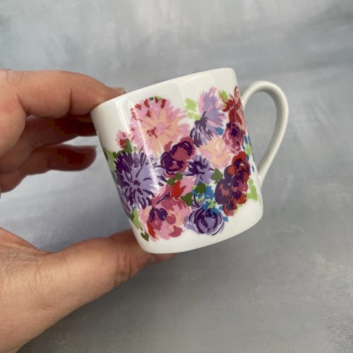 Tasse litron porcelaine limoges Ancienne manufacture royale D. Porthault