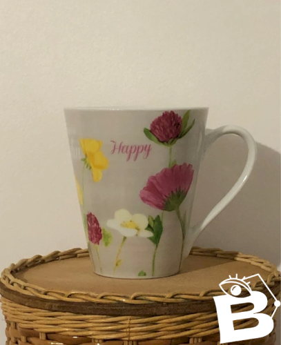 Tasse Maisons du Monde motifs fleurs des champs