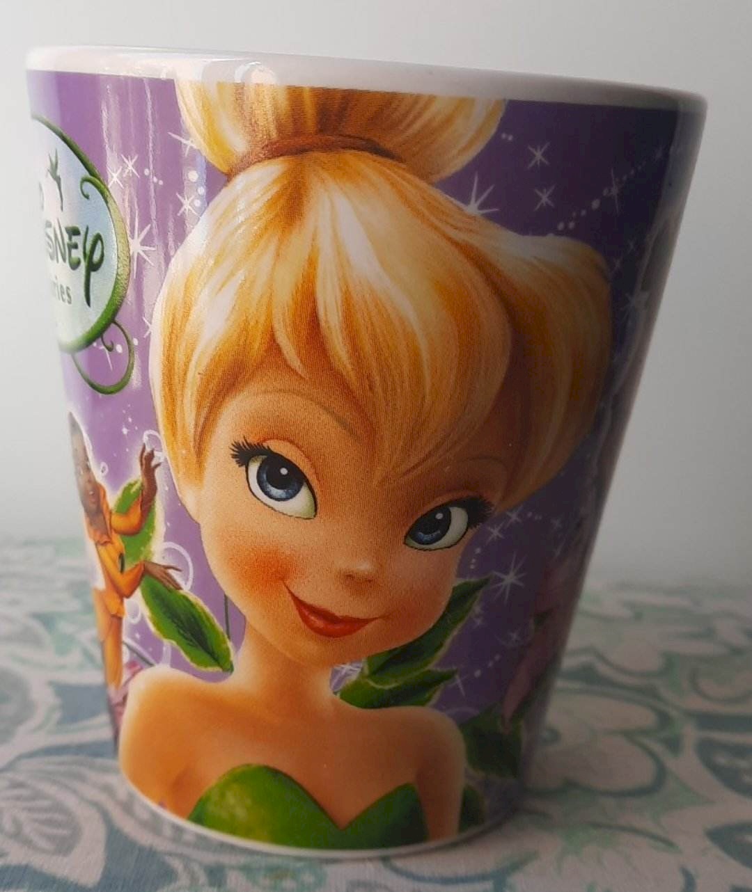 Mug Personnalisé Enfant - Fée Clochette, Céramique, Fait Main, Micro-ondable