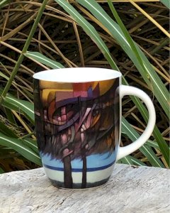 Tasse multicolore à café Barista