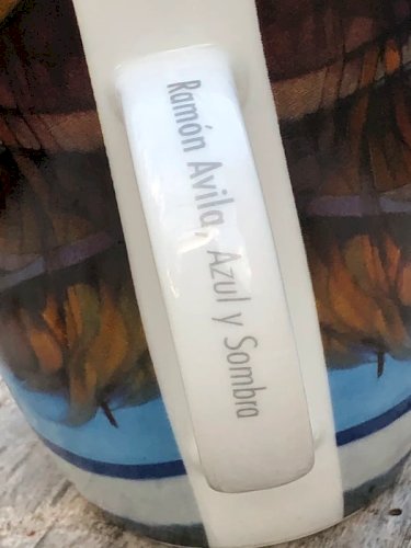 Tasse multicolore à café Barista