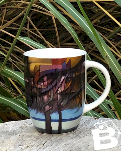 Tasse multicolore à café Barista