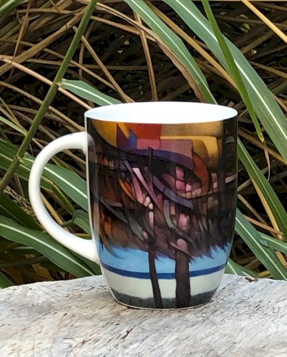 Tasse multicolore à café Barista