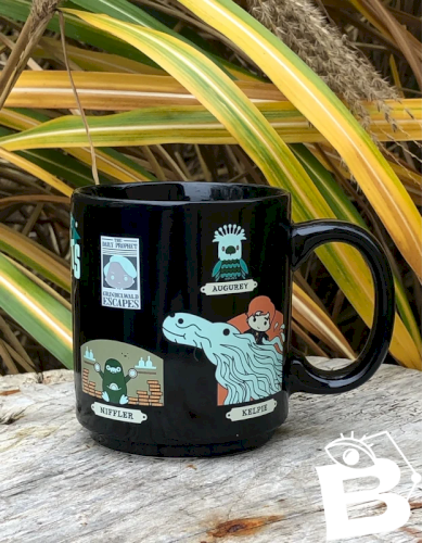 Tasse noire Harry Potter