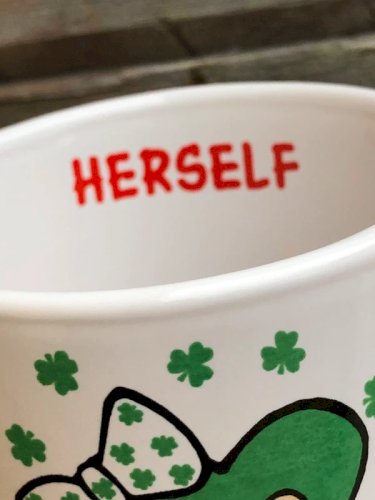 Tasse rétro vintage Herself Kraft LTD