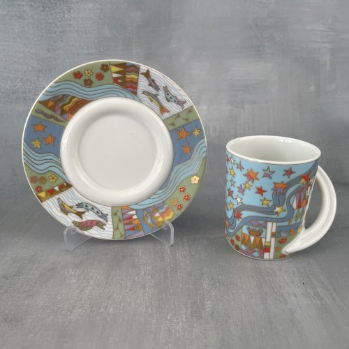 Tasse soucoupe Rosenthal Studio Line espresso sammeltasse n°19 Jane Osborn Smith