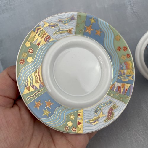 Tasse soucoupe Rosenthal Studio Line espresso sammeltasse n°19 Jane Osborn Smith
