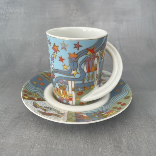 Tasse soucoupe Rosenthal Studio Line espresso sammeltasse n°19 Jane Osborn Smith