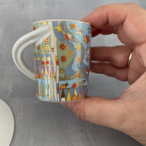 Tasse soucoupe Rosenthal Studio Line espresso sammeltasse n°19 Jane Osborn Smith