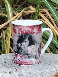 Tasse style romantique Thé à la Rose