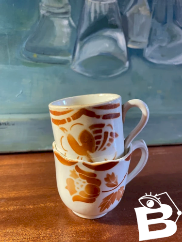 Tasses à café anciennes Badonviller
