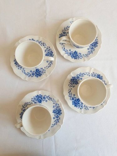 Tasses à café anciennes Sarreguemines