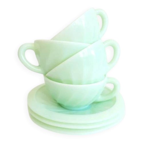 Tasses à café années 50