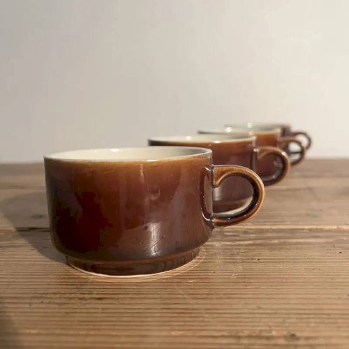 Tasses à café rétro