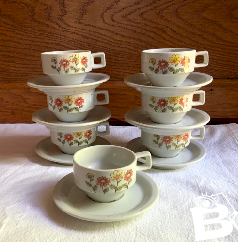 Tasses à café vintage Coréennes