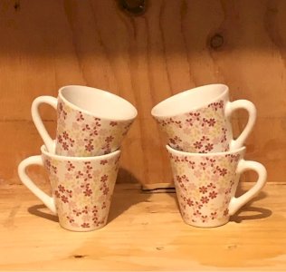 Tasses à expresso Geneviève Lethu