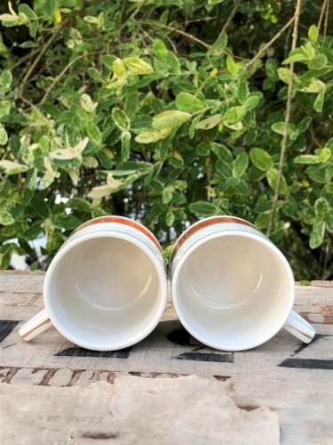 Tasses à expresso vintage Kun-Lun