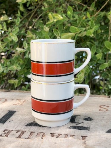 Tasses à expresso vintage Kun-Lun