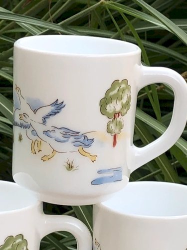 Tasses Arcopal vintage