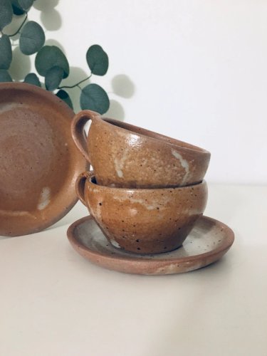 Tasses artisanales en grès