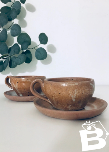 Tasses artisanales en grès