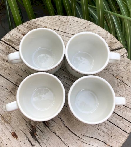 Tasses bistrot vintage Grindley