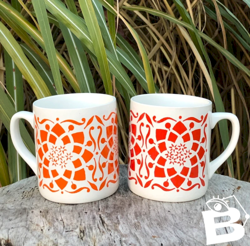 Tasses rétro vintage