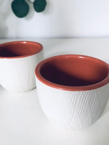 Tasses terracotta