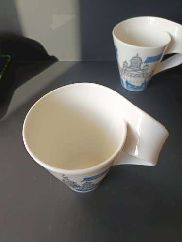 Tasses Villeroy & Boch "Villes du Monde" — Lot de 2