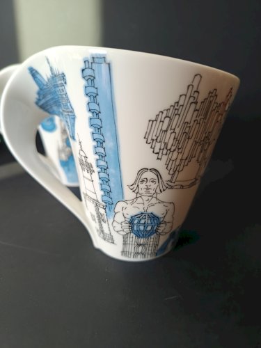 Tasses Villeroy & Boch "Villes du Monde" — Lot de 2