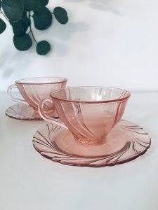 Tasses vintage Vereco