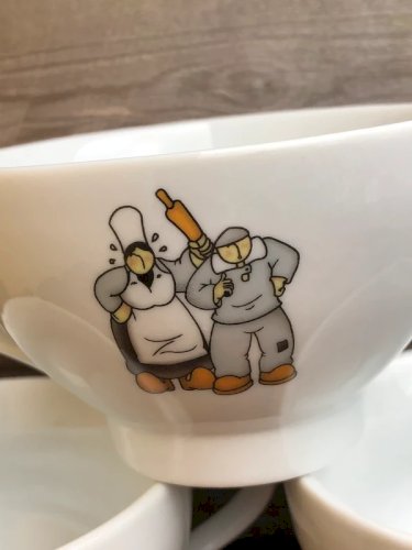 Tasses/bolées en porcelaine Mam Goudig