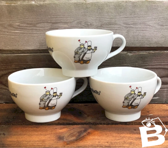 Tasses/bolées en porcelaine Mam Goudig