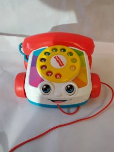 Fisher Price pull toy phone in good condition.