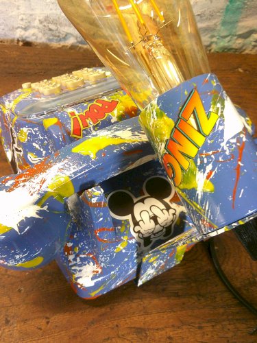 Téléphone a touche - Lampe - Customisé 