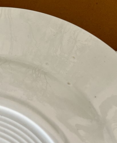 Terre de Fer - 3 assiettes creuses Lucy - 22,5 cm - Saint Amand