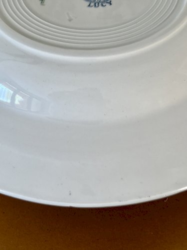 Terre de Fer - 3 assiettes creuses Lucy - 22,5 cm - Saint Amand